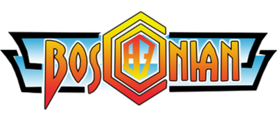 Bosconian logo for ZX Spectrum